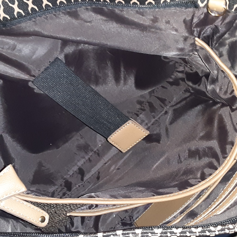 Geometric Print Electronics Bag - image 7